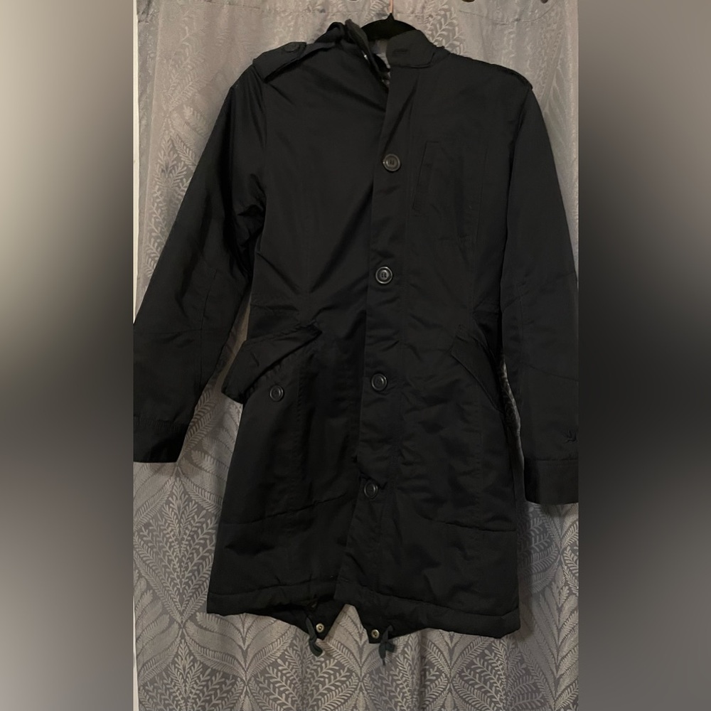 Women's Black Winter Coat Extra Small